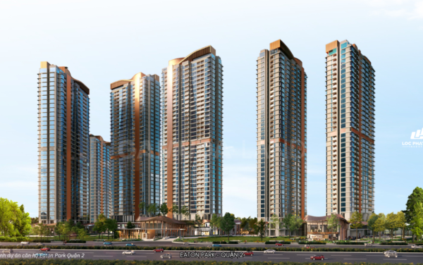 Phối cảnh dự án căn hộ Eaton Park Quận 2