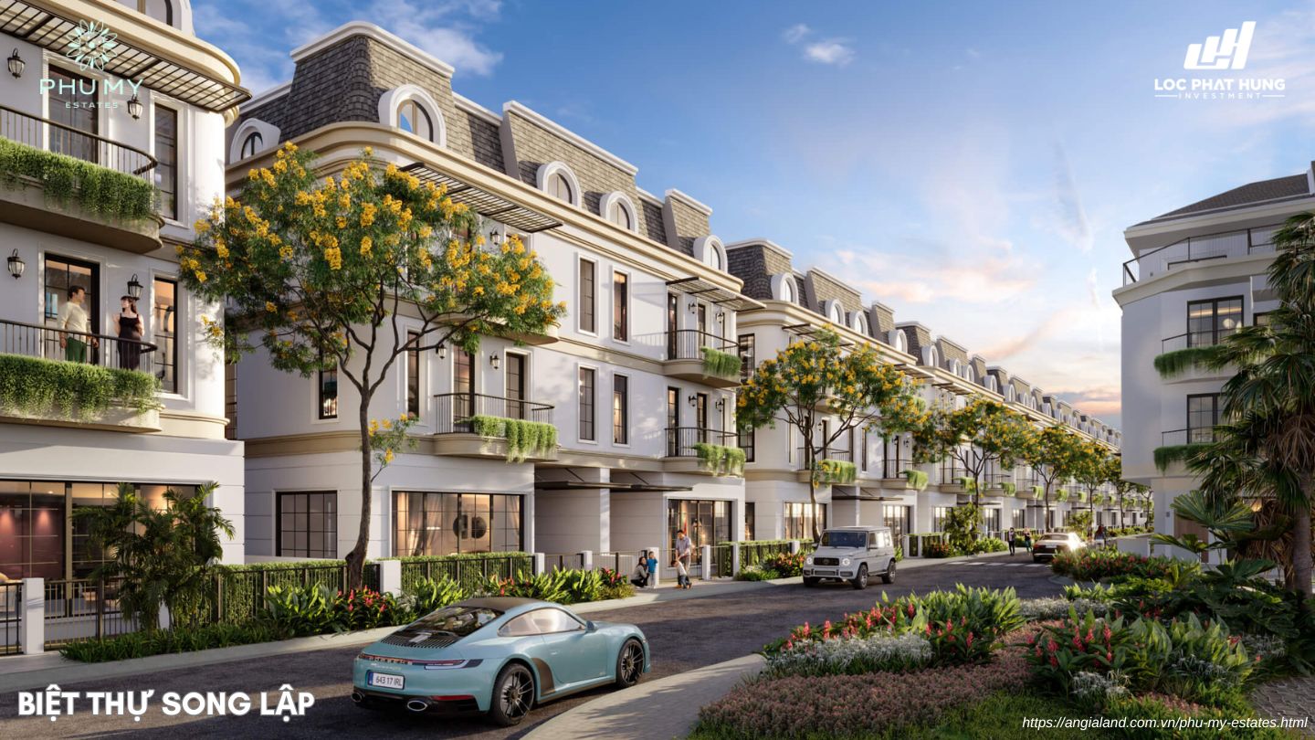 Thiết kế biệt thự song lập dự án Phu My Estate Thiết kế biệt thự song lập dự án Phu My Estate