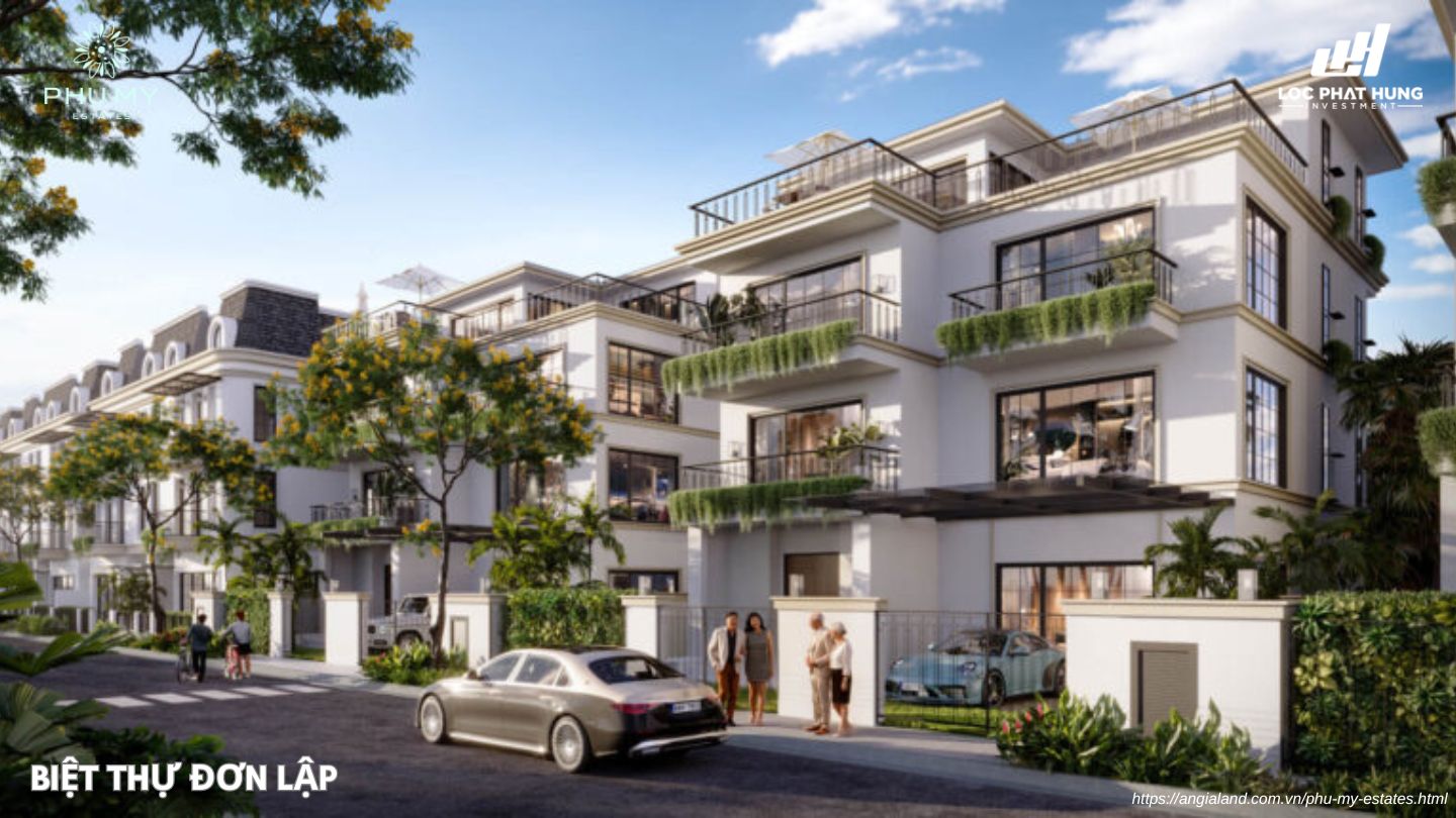 Mẫu Thiết Kế Biệt Thự Đơn Lập Phu My Estate Mẫu Thiết Kế Biệt Thự Đơn Lập Phu My Estate