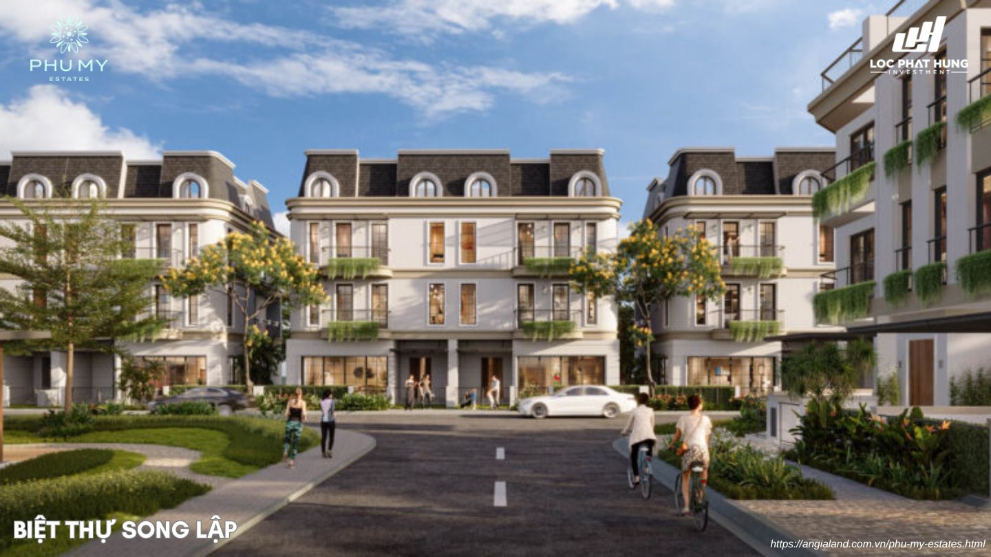 Mẫu Thiết Kế Biệt thự Song Lập Phu My Estate Mẫu Thiết Kế Biệt thự Song Lập Phu My Estate