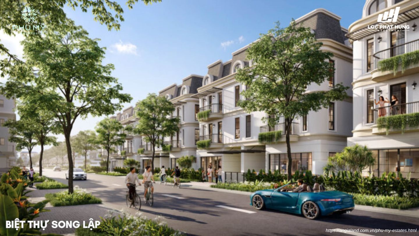 Mẫu Thiết Kế Biệt thự Song Lập Phu My Estate Mẫu Thiết Kế Biệt thự Song Lập Phu My Estate