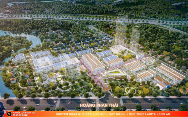 Dự án nhà phố The Larita Bến Lức Long An