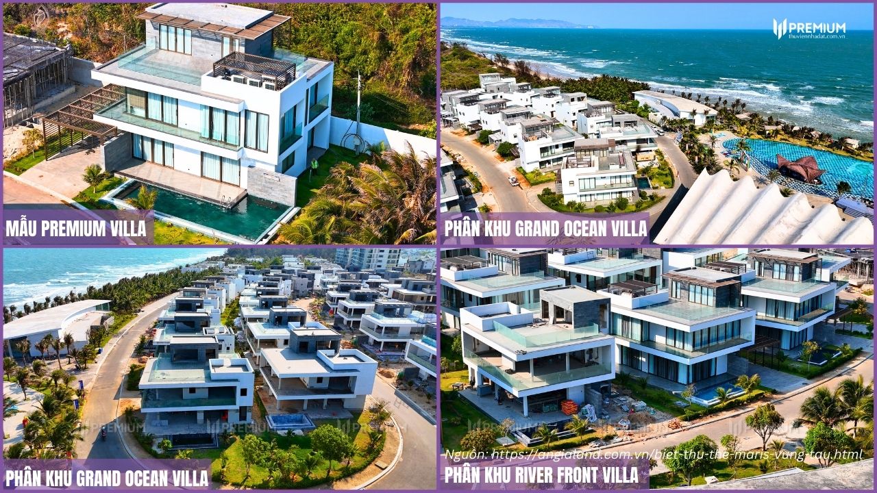 Tiến độ biệt thự The Maris Vũng Tàu