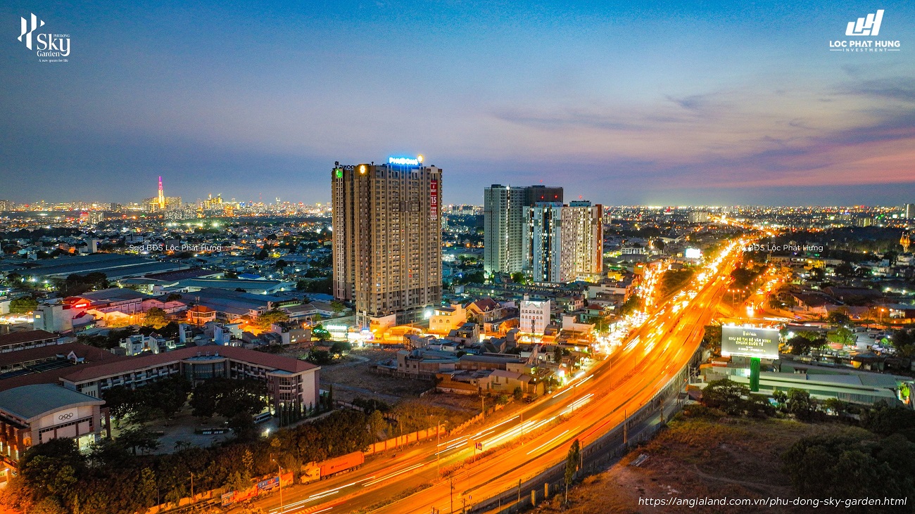 Căn hộ phú đông sky garden thực tế