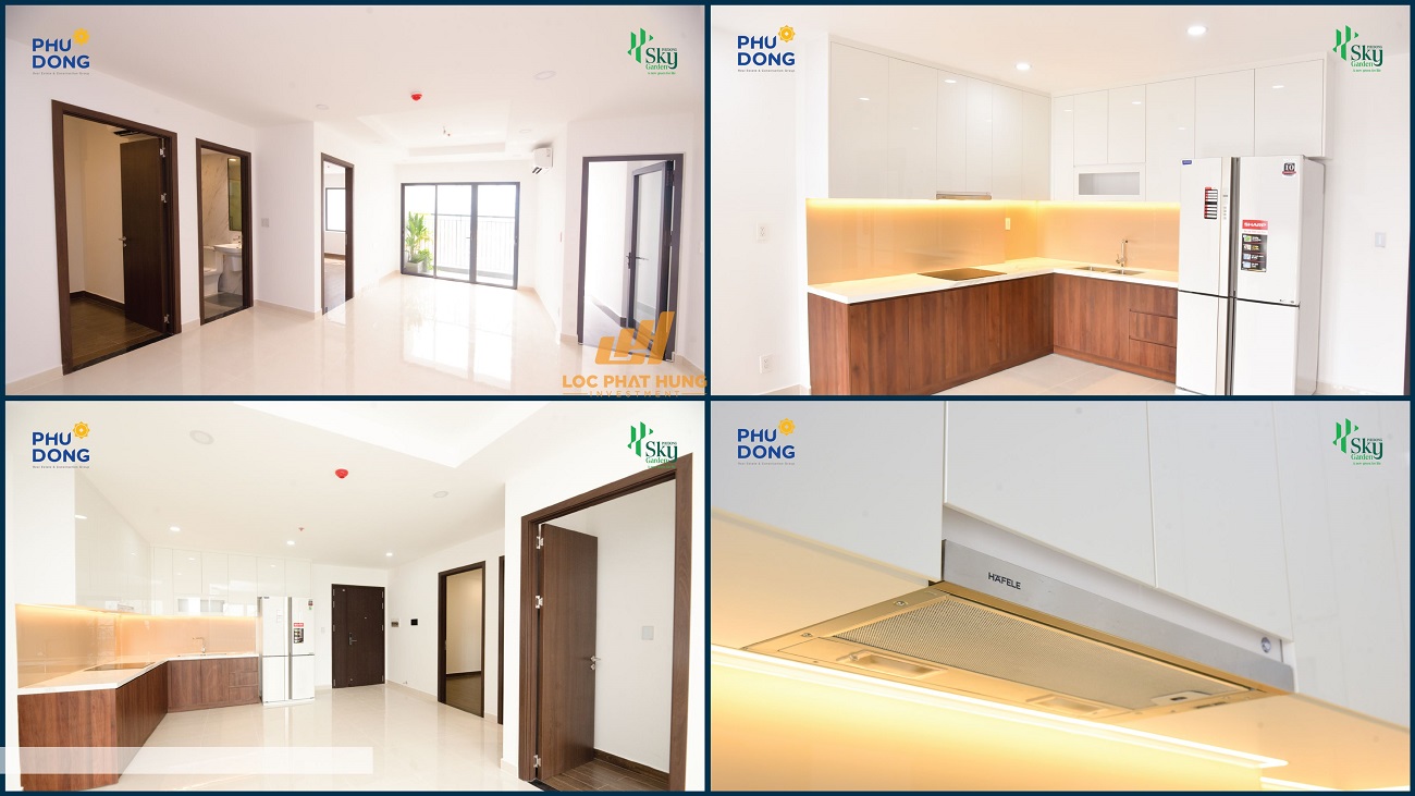 Phú Đông Sky Garden bàn giao thực tế