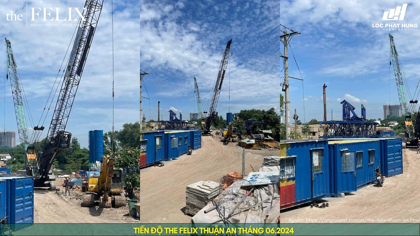 Tiến độ The Felix Thuận An Tháng 06/2024
