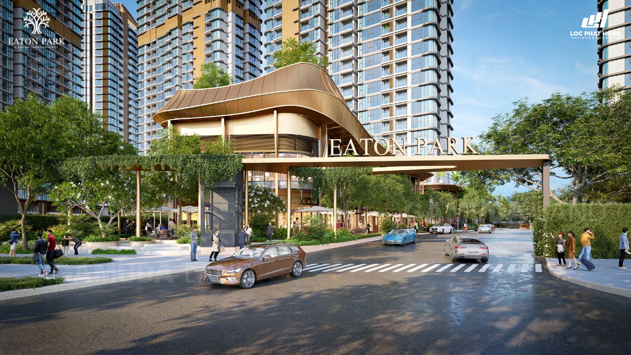 Phối cảnh Shophouse Eaton Park Quận 2