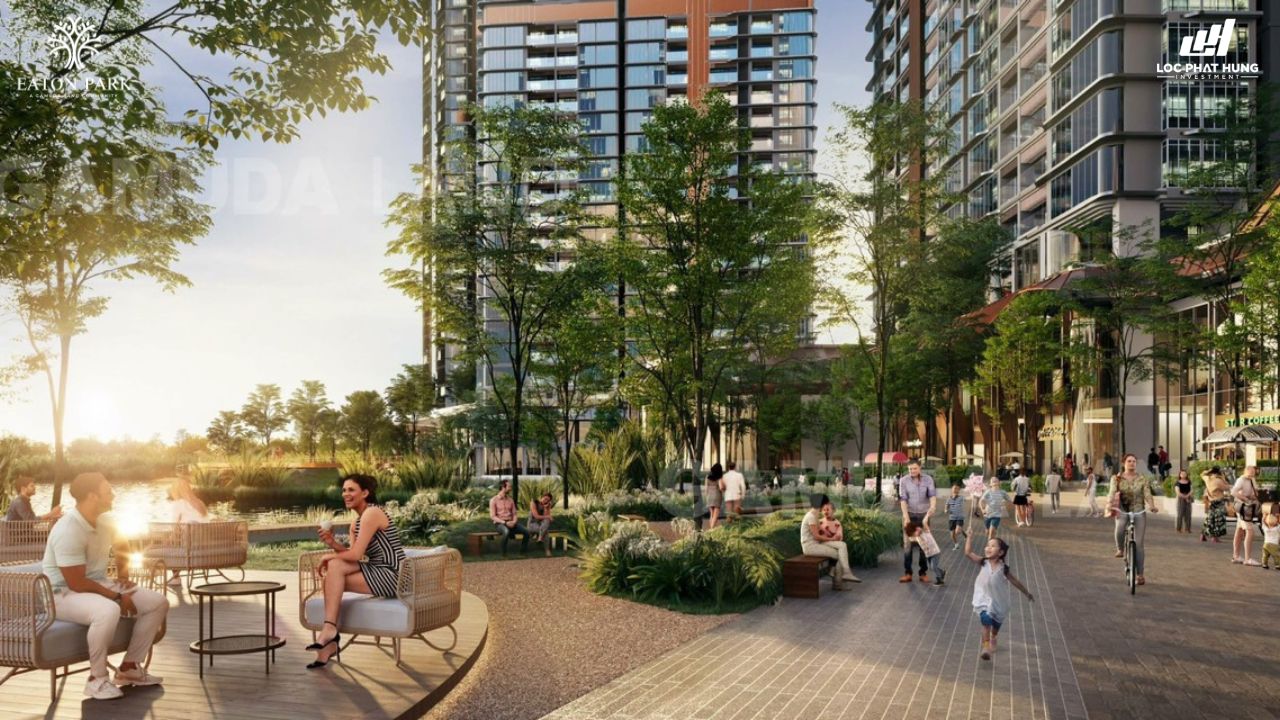 Phối cảnh Shophouse Eaton Park Quận 2