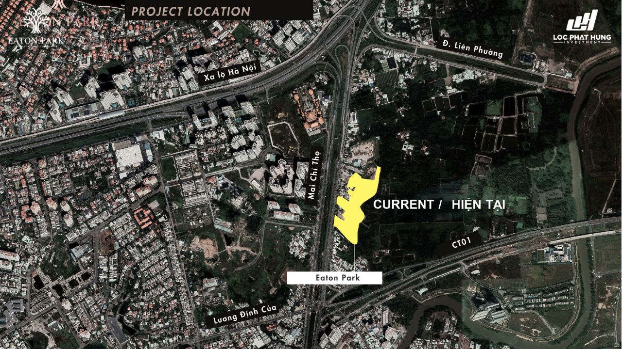 Vị trí tiềm năng của Eaton Park Quận 2