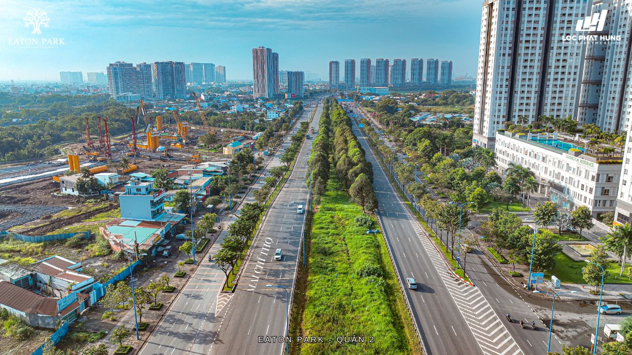 Vị trí tiềm năng của Eaton Park Quận 2