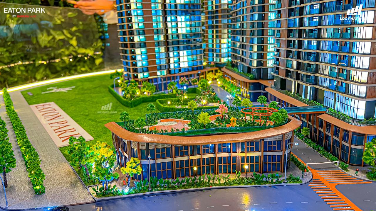 Phối cảnh Shophouse Eaton Park Quận 2