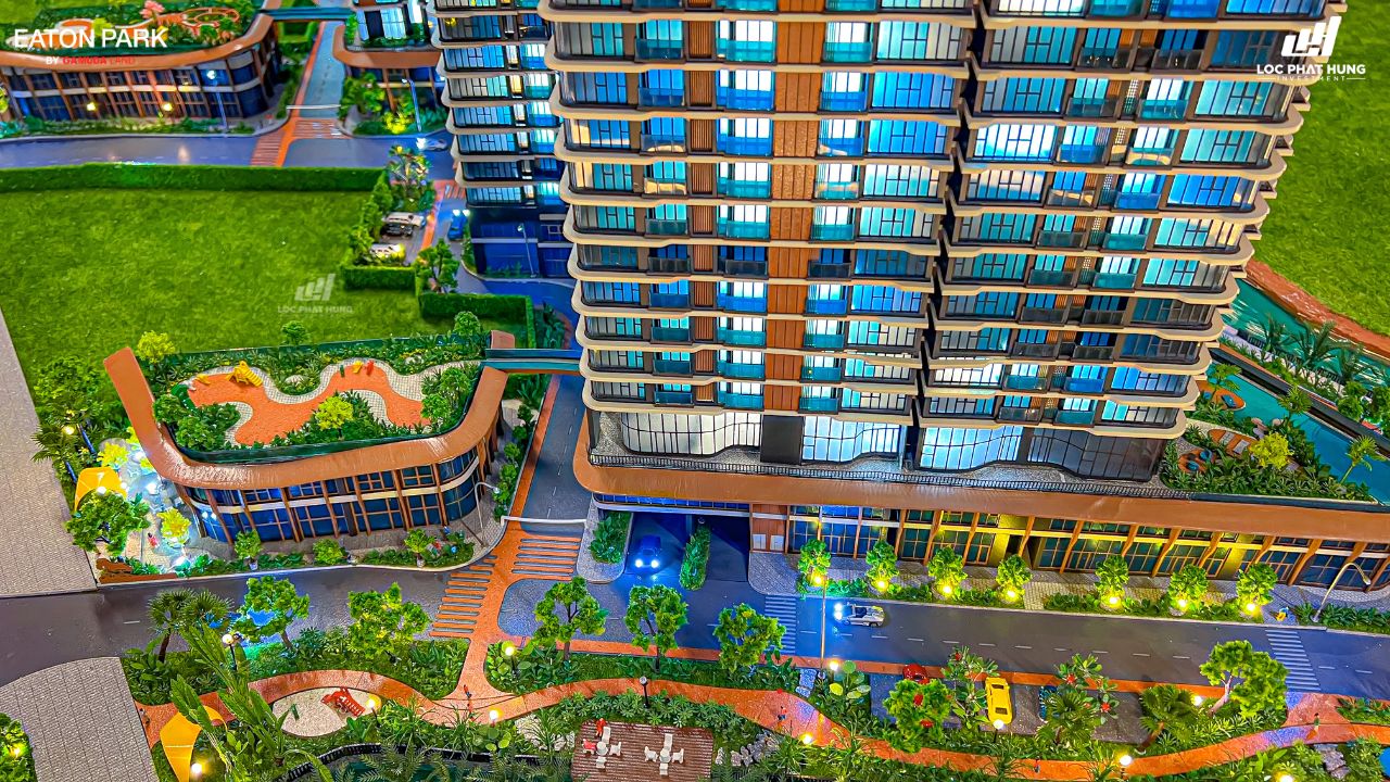 Phối cảnh Shophouse Eaton Park Quận 2