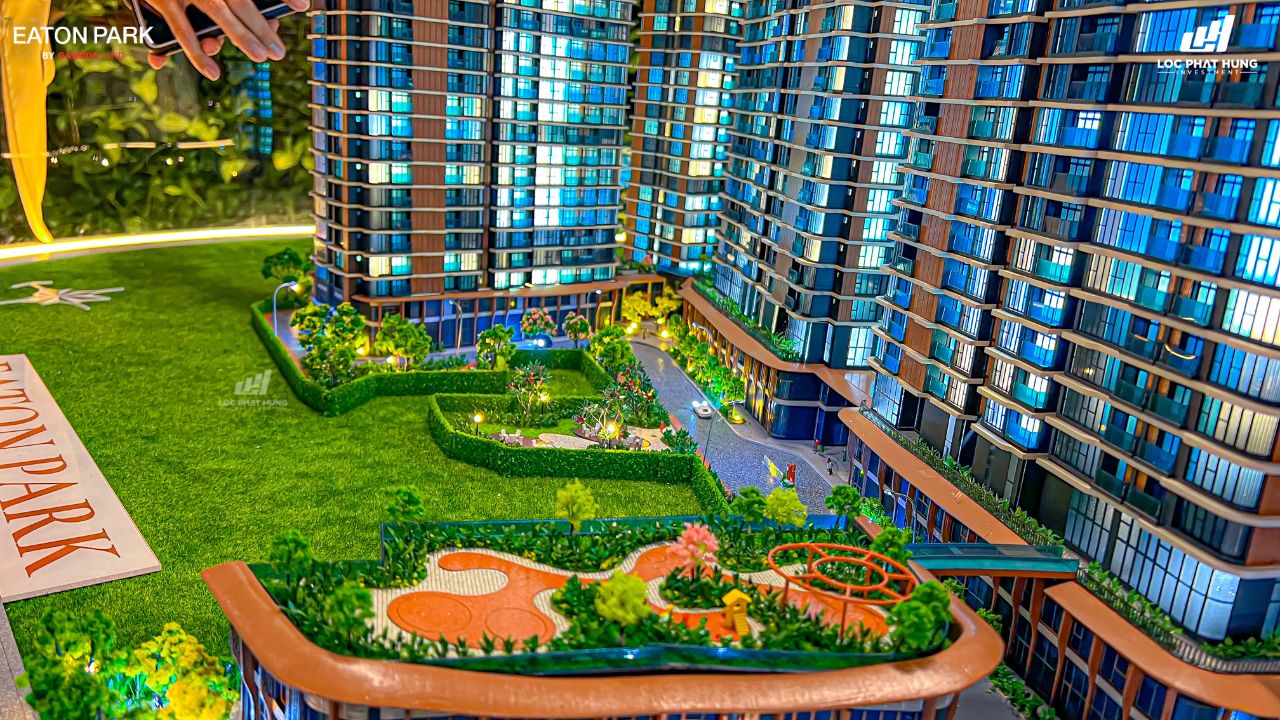 Phối cảnh Shophouse Eaton Park Quận 2