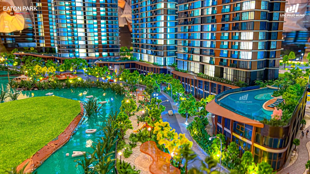 Phối cảnh Shophouse Eaton Park Quận 2