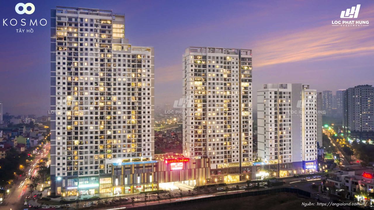 Dự án Kosmo Tây Hồ CĐT Refico