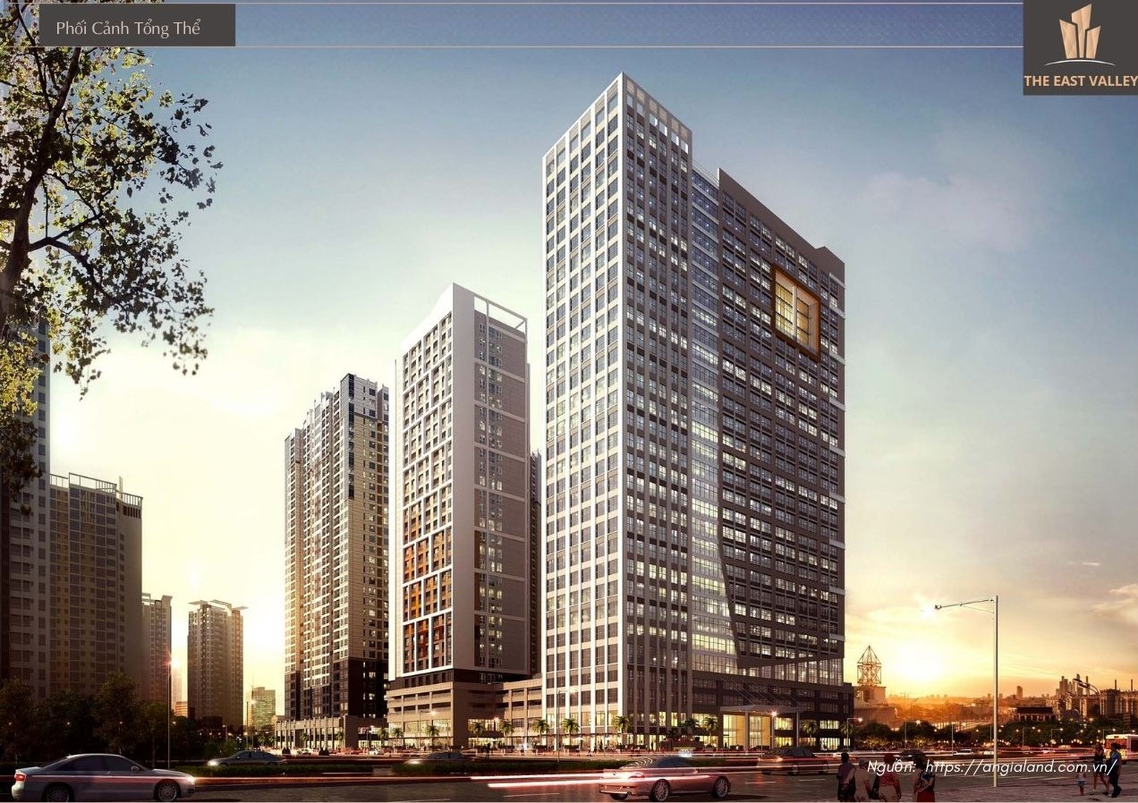 Mặt tiền Shophouse mua bán căn hộ chung cư The East Valley Refico Quận 2