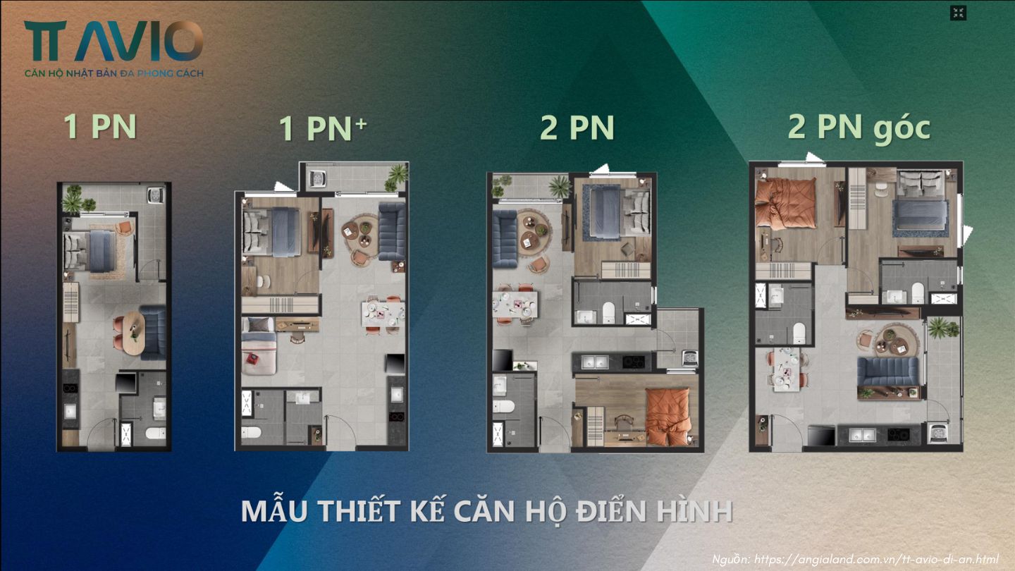 Thiết kế dự án căn hộ chung cư TT Avio Dĩ An