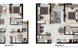 Thiết kế dự án căn hộ chung cư TT Avio Dĩ An