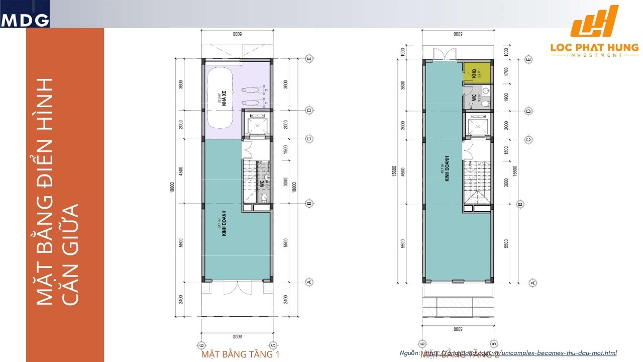 Thiết kế dự án nhà phố Unicomplex Becamex Thủ Dầu Một