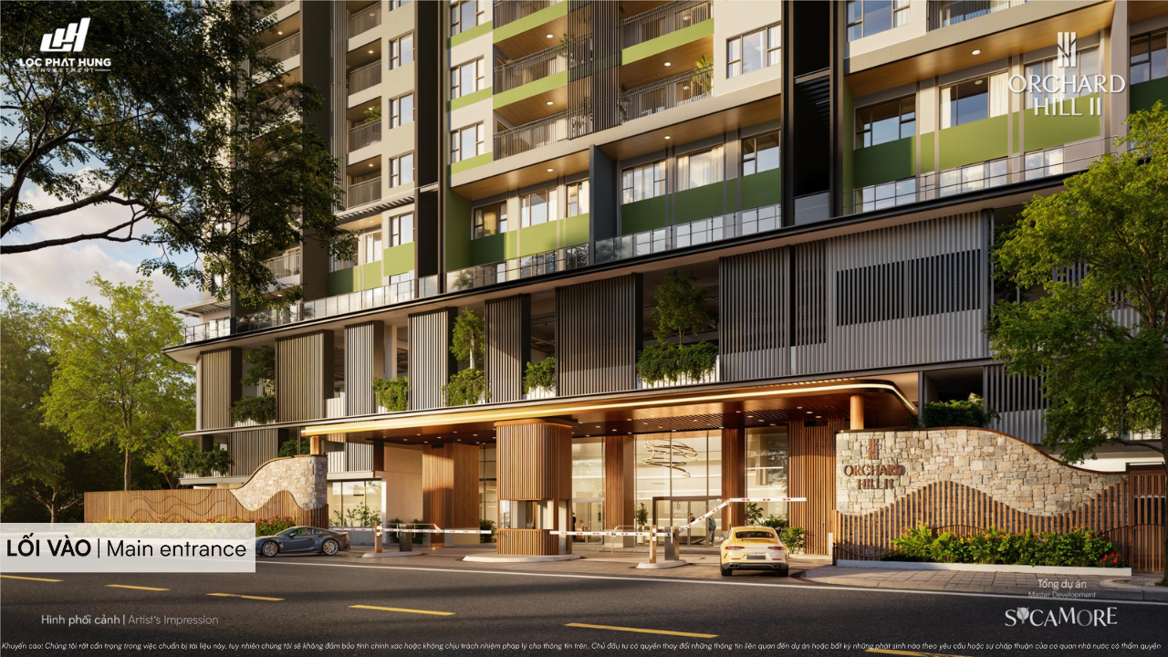 Tiện ích đăng cấp tại dự án Orchard Hill