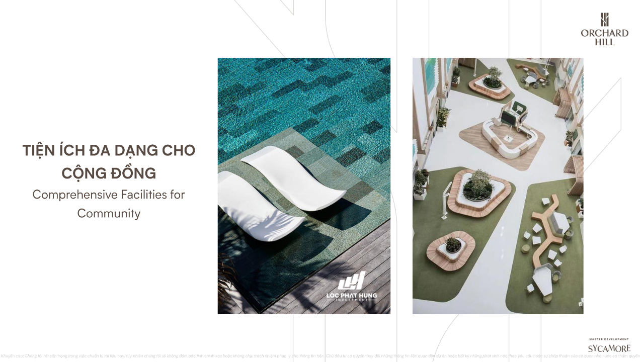 Ý Tưởng Thiết Kế Tiện ích Orchard Hill