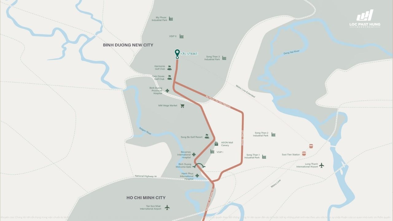 Orchard Hill nằm ở vị trí lõi trung tâm của Trung Tâm Thành Phố Mới