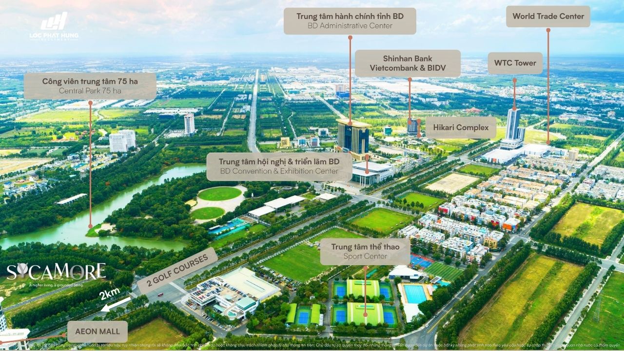 Orchard Hill dễ dàng kết nối tiện ích xung quanh