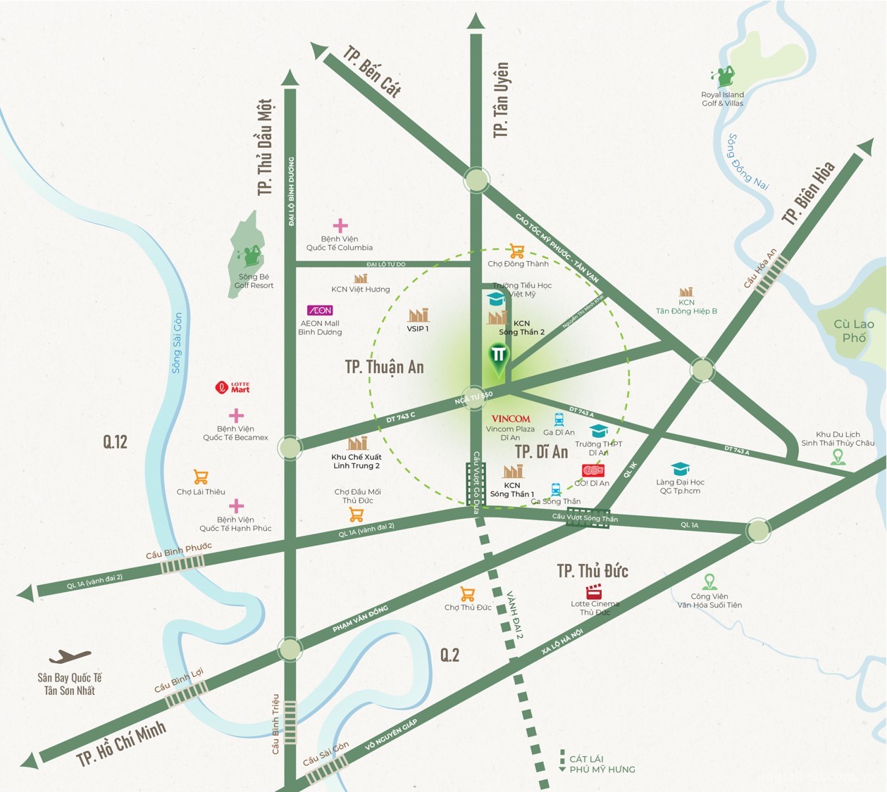 Dự Án TT Avio Bình Dương