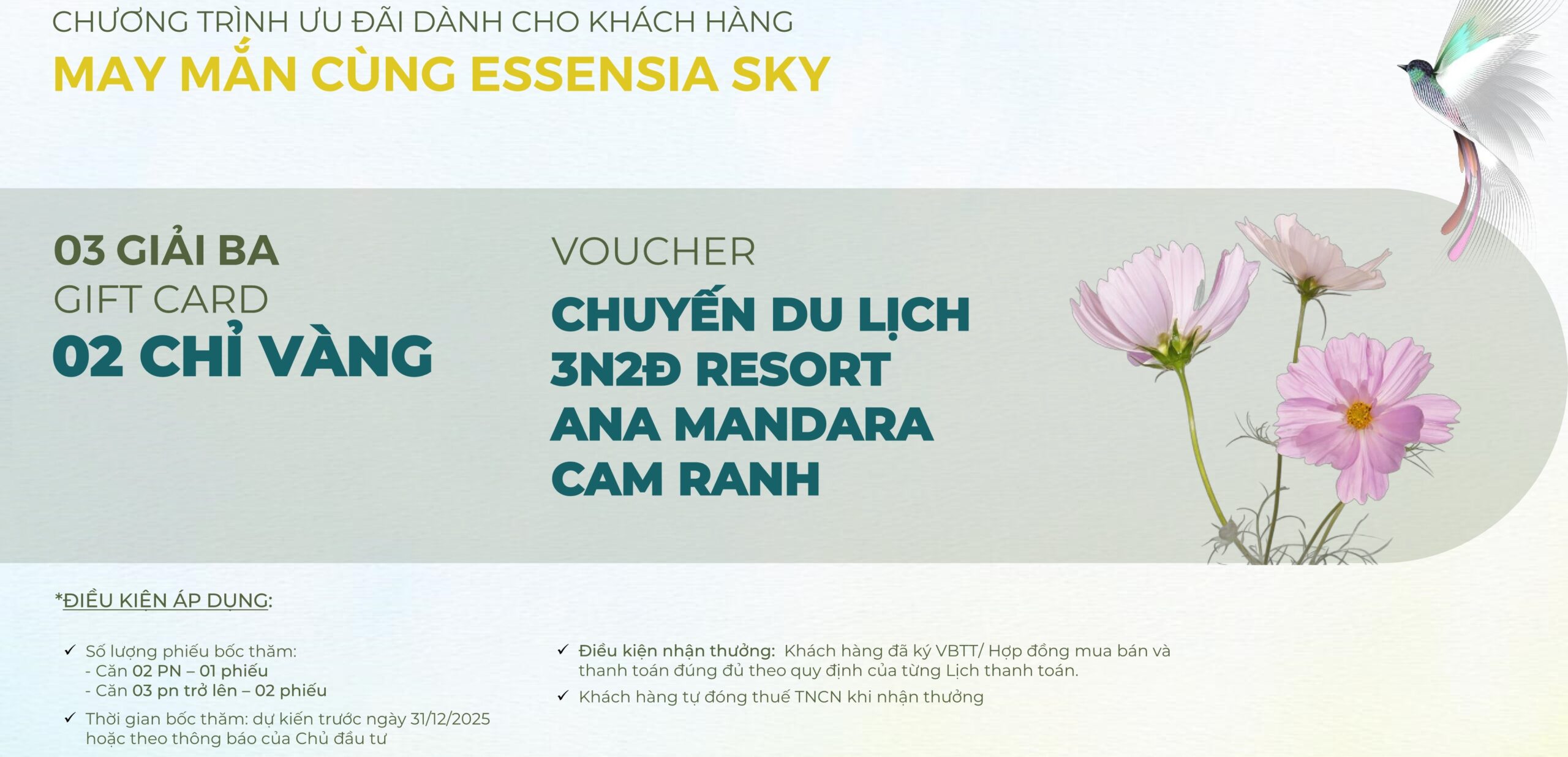 Chính sách thanh toán & ưu đãi mua căn hộ Essensia Sky Bình Chánh