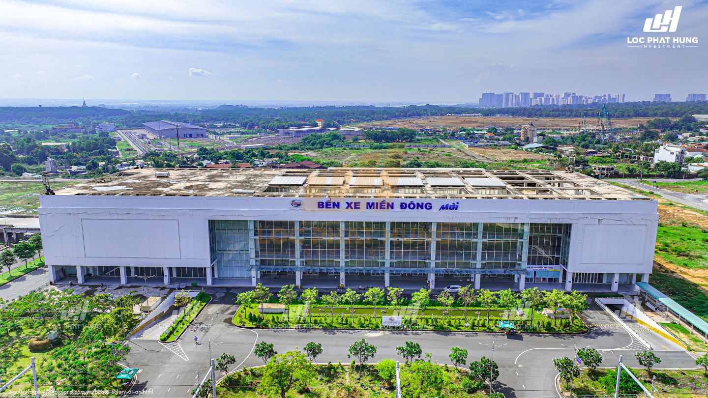 Bến Xe Miền Đông & Metro Suối Tiên kết nối với Bcons Solary dễ dàng