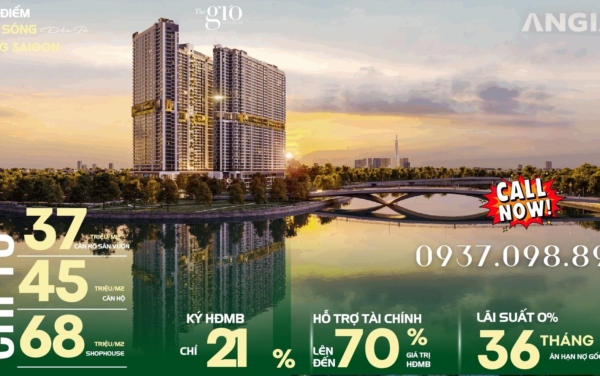 Bảng giá & Ưu đãi mua căn hộ Shophouse The Gió Riversise