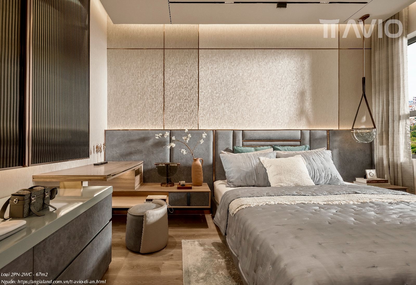 Nhà Mẫu Tt Avio 2pn 1wc 56m² Thiết Kế Classy Amp; Phòng Đa Năng