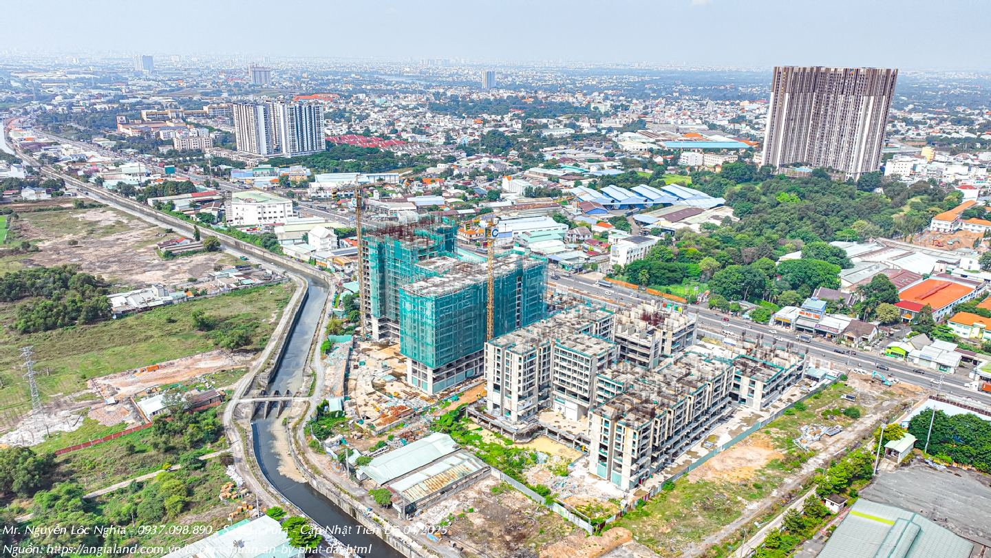 Tiến độ Xây Dựng Dự án La Pura Tháng 04/2025