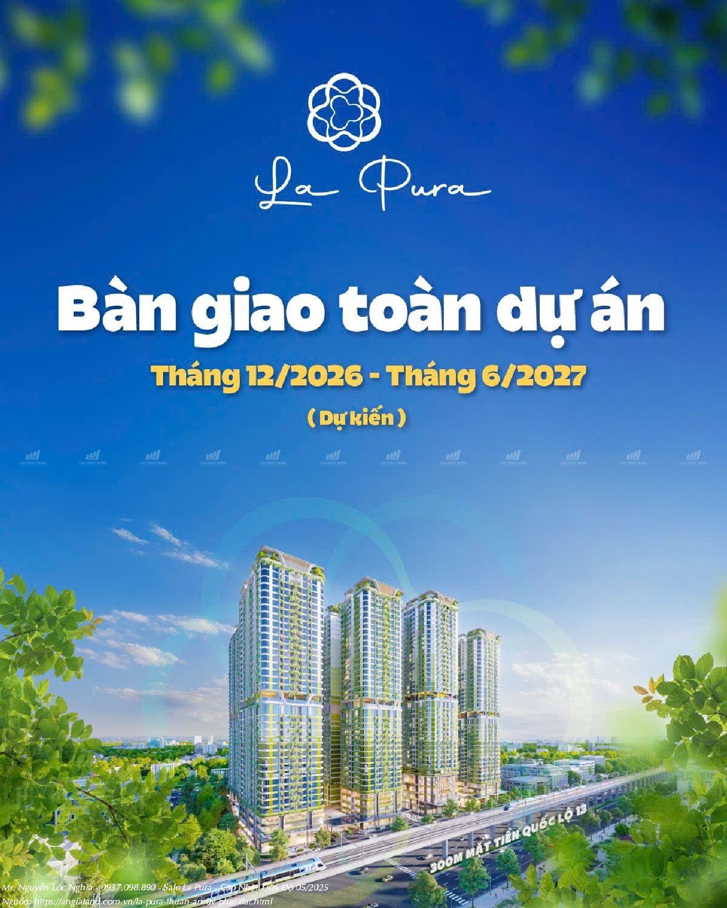 Lộ trình tiến độ La Pura