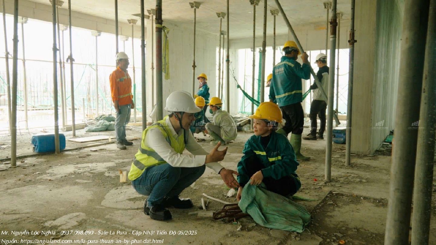 Tiến độ dự án La Pura (Lapura) Phát Đạt tháng 05/2025