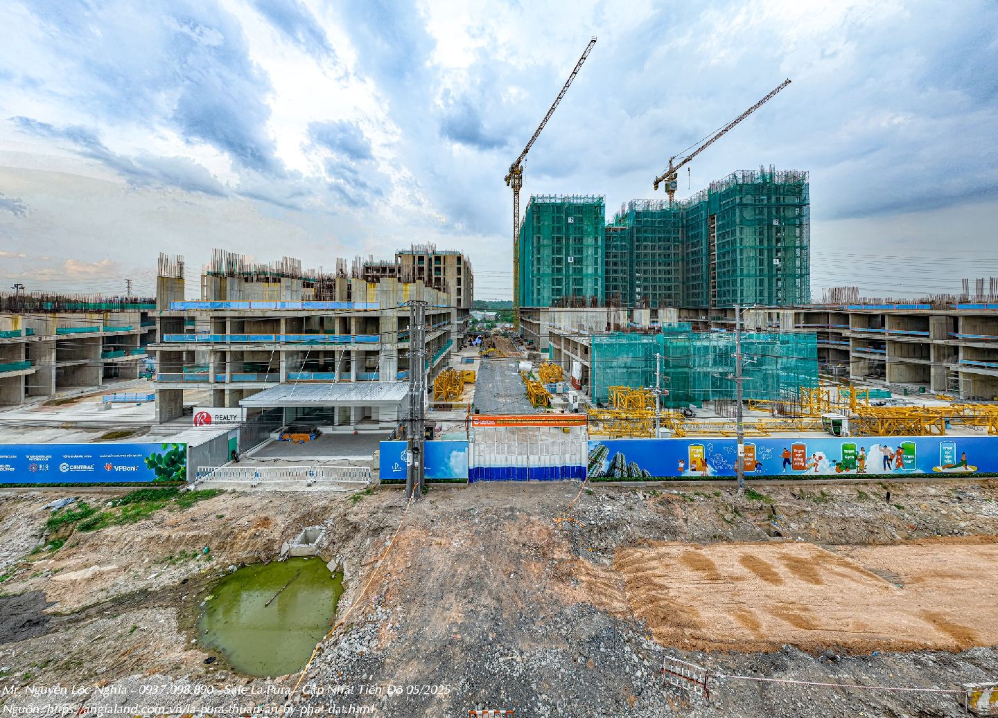 Tiến độ dự án La Pura (Lapura) Phát Đạt tháng 05/2025