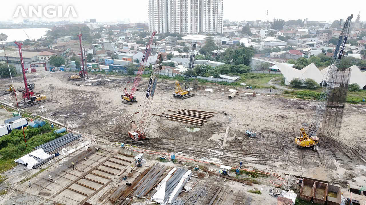 Tiến độ xây dựng The Gió Riverside 12/2024