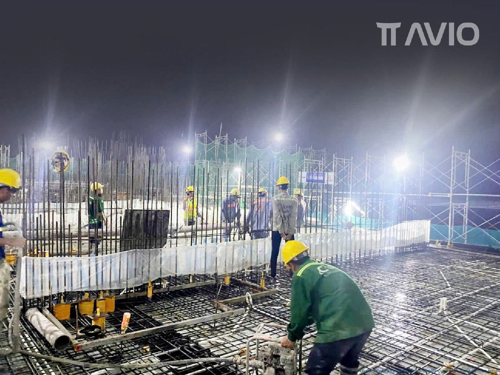 Tiến độ Xây Dựng Tt Avio 08/2025