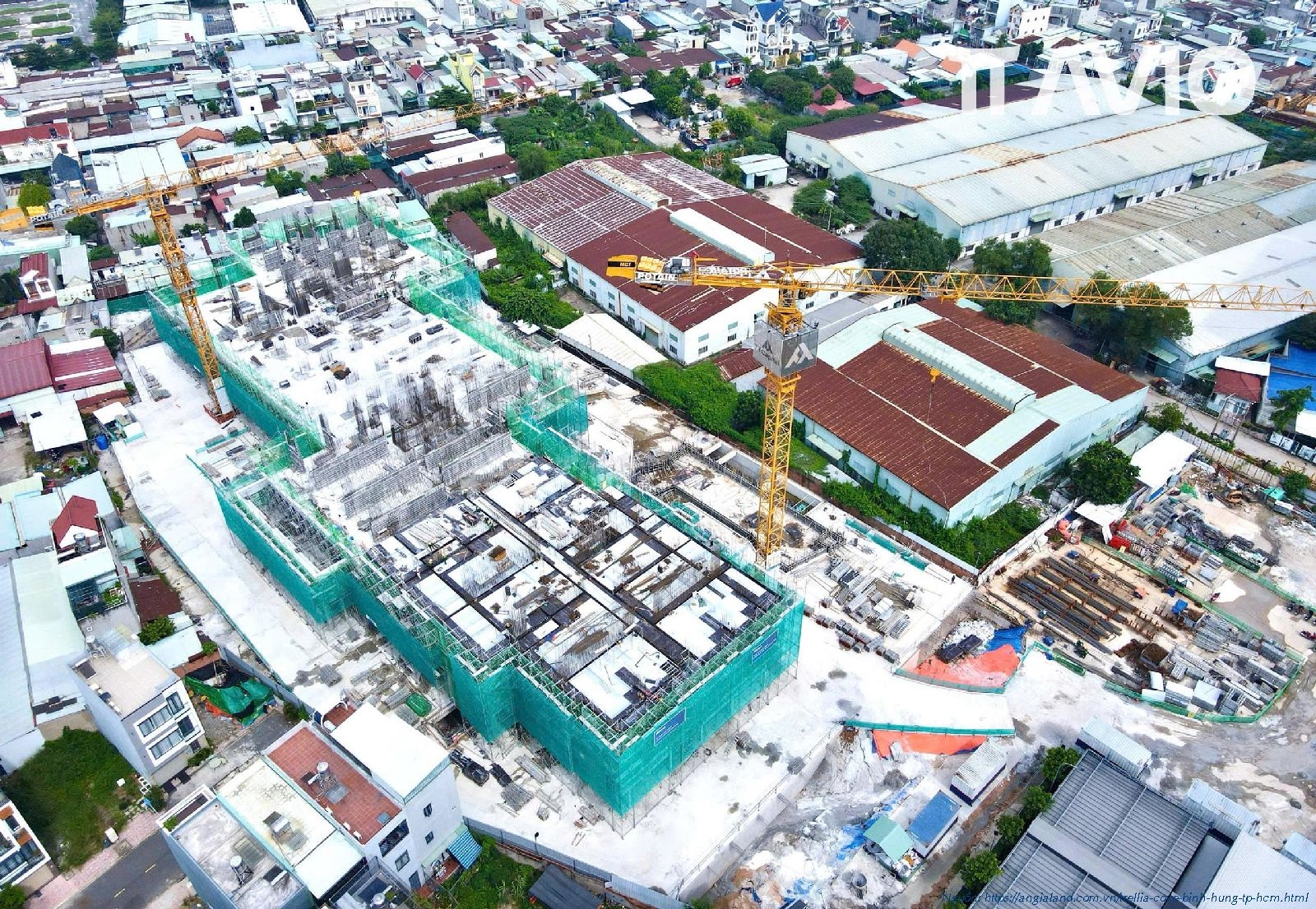 Tiến độ Xây Dựng Tt Avio 08/2025