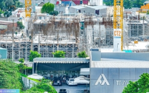 Tiến độ xây dựng tháp Avis dự án TT Avio tháng 23/09/2025: Hoàn thành đổ sàn tầng 6 và thi công trụ tầng 7