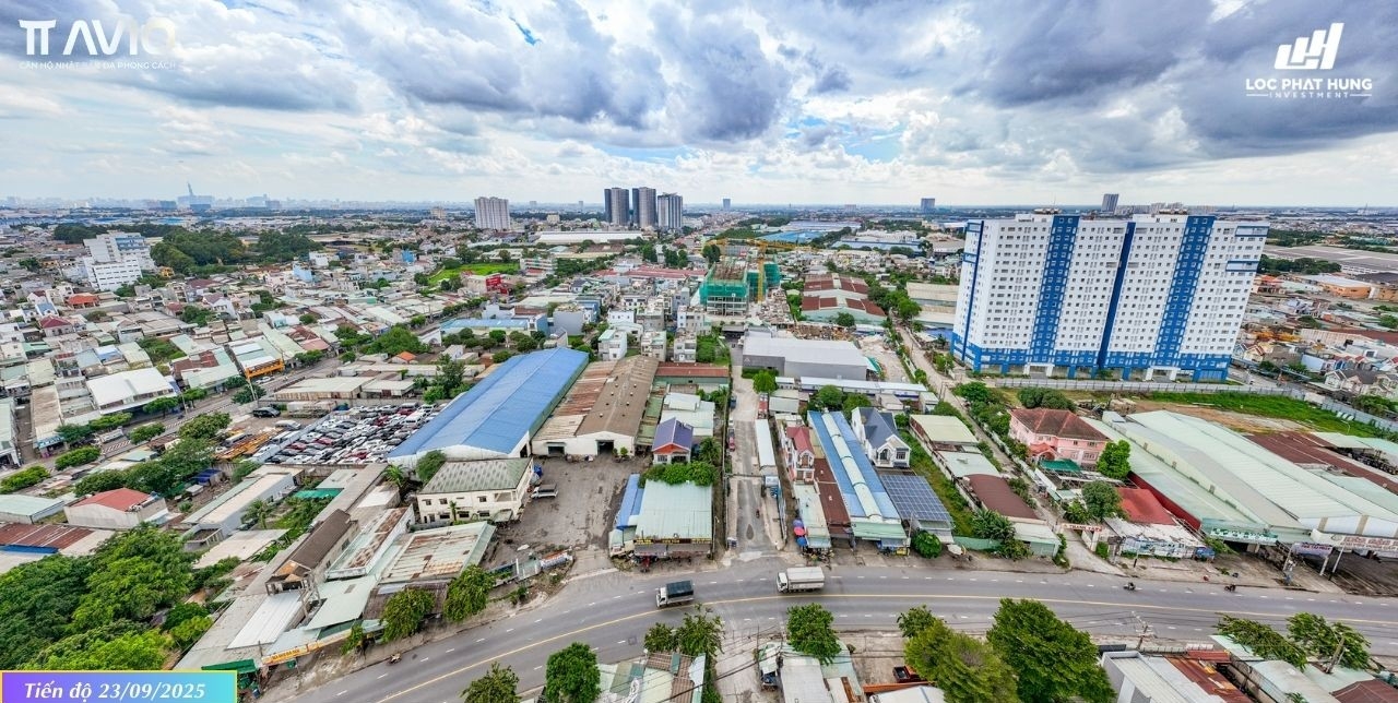 Tiến độ xây dựng tháp Avis dự án TT Avio tháng 23/09/2025: Hoàn thành đổ sàn tầng 6 và thi công trụ tầng 7