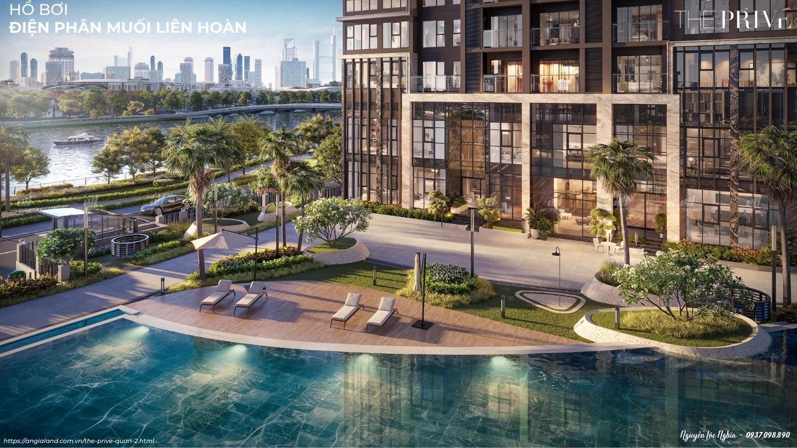 Khám Phá Tiện Ích Hồ Bơi Resort, Vô Cực & Skypool Đẳng Cấp Tại Dự Án Căn Hộ The Privé Quận 2 Đất Xanh