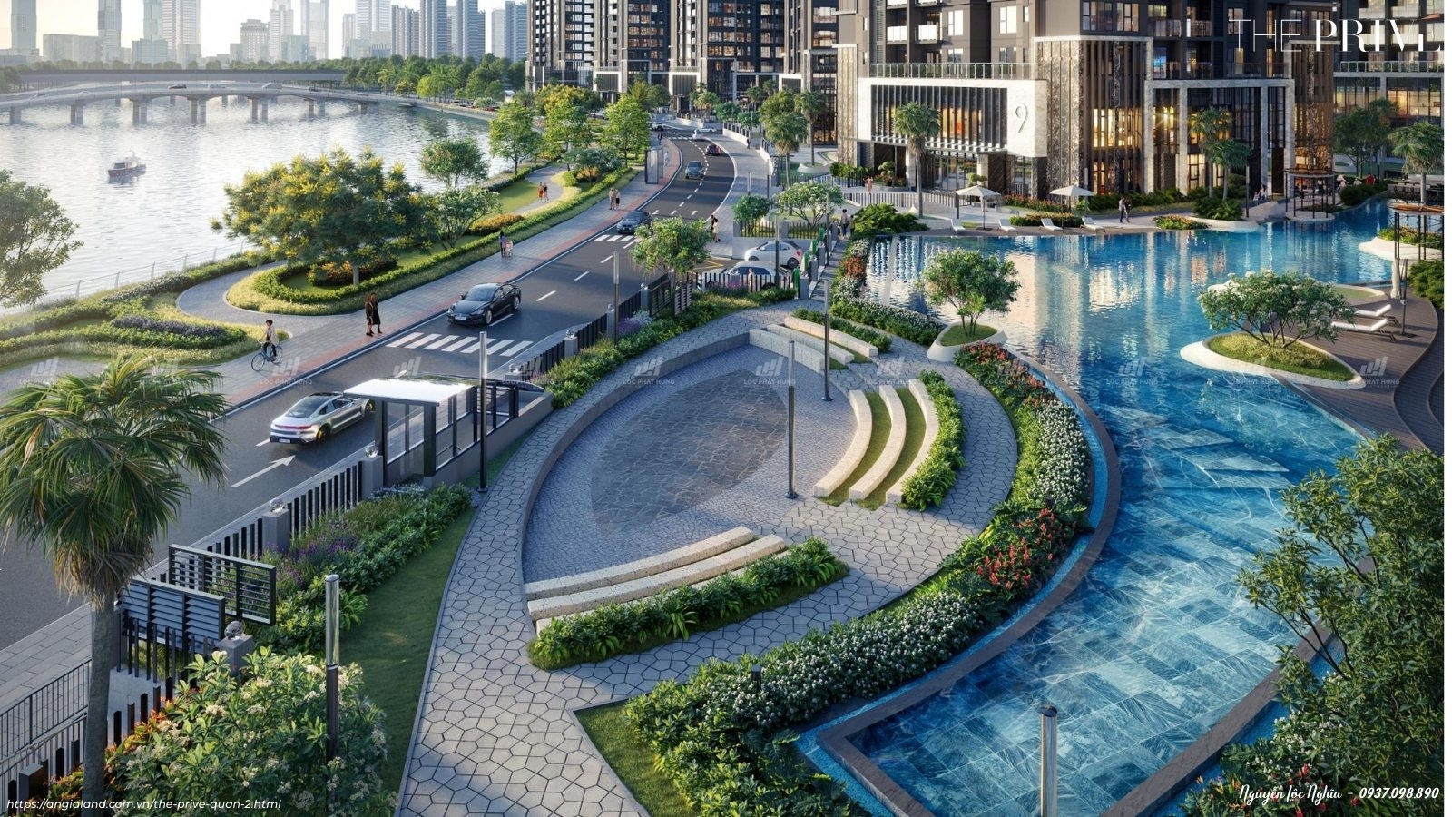 Khám Phá Tiện Ích Hồ Bơi Resort, Vô Cực & Skypool Đẳng Cấp Tại Dự Án Căn Hộ The Privé Quận 2 Đất Xanh