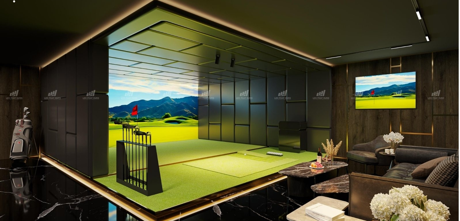 Trải Nghiệm Đam Mê Golf Với Tiện Ích Tập Golf 3D Công Nghệ Cao Tại Dự Án Căn Hộ The Privé Quận 2 Đất Xanh