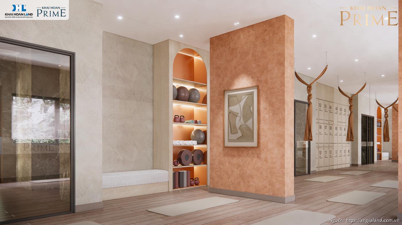 Tiện ích tập Yoga trong nội căn hộ chung cư Khải Hoàn Prime Nhà Bè