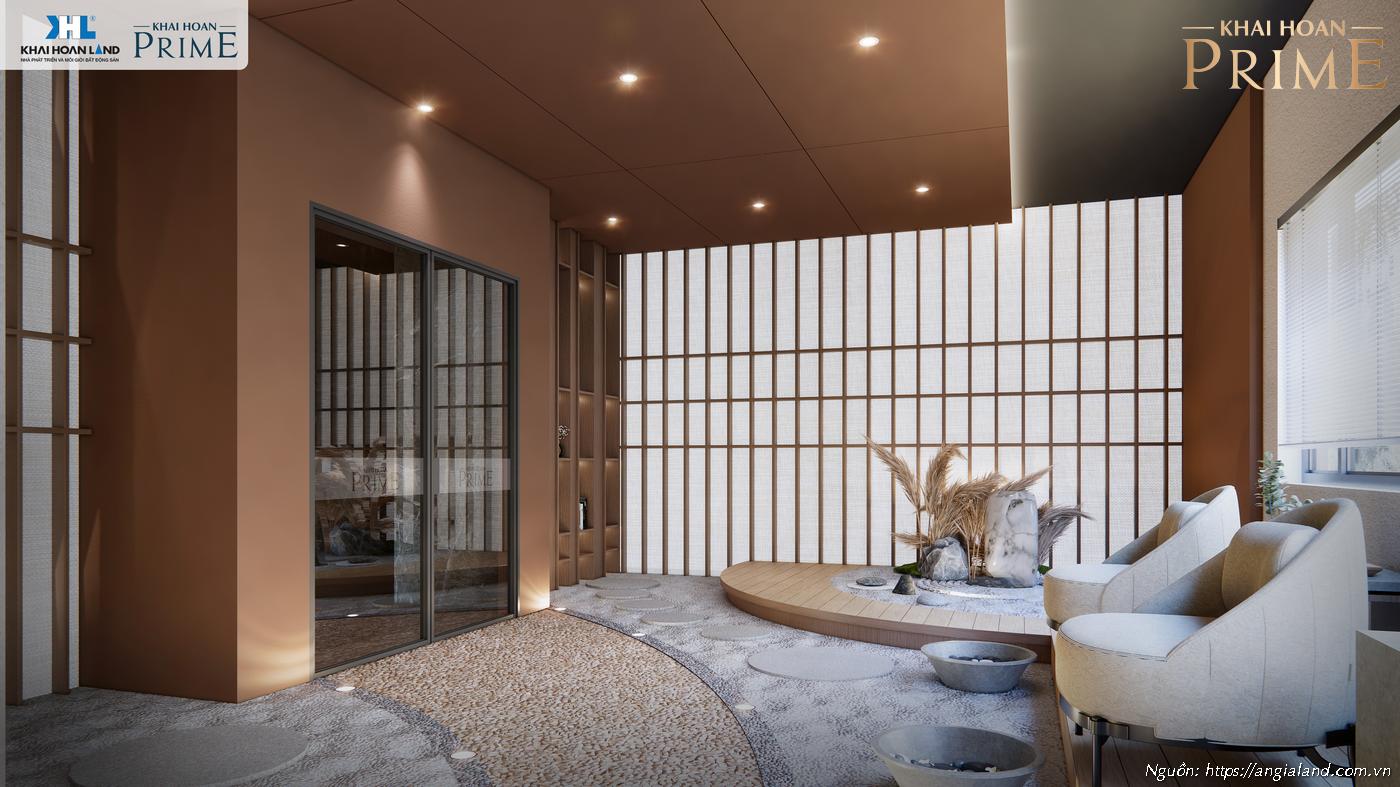 Tiện ích tập Spa trong nội căn hộ chung cư Khải Hoàn Prime Nhà Bè