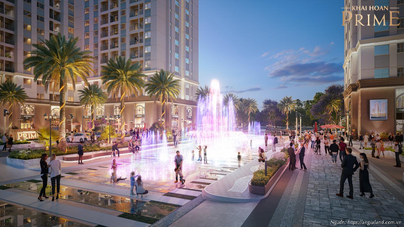 Khu vui chơi nước trẻ em căn hộ chung cư Khải Hoàn Prime