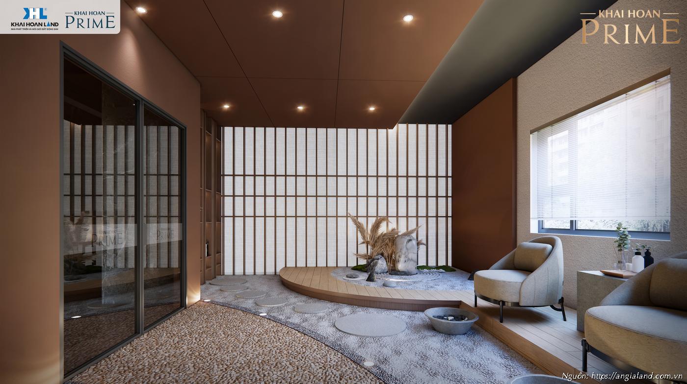 Tiện ích tập Spa trong nội căn hộ chung cư Khải Hoàn Prime Nhà Bè