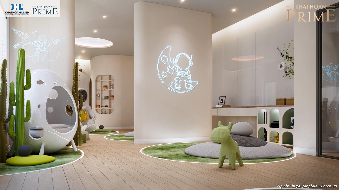 Khu vui chơi trẻ em trong nội căn hộ chung cư Khải Hoàn Prime Nhà Bè