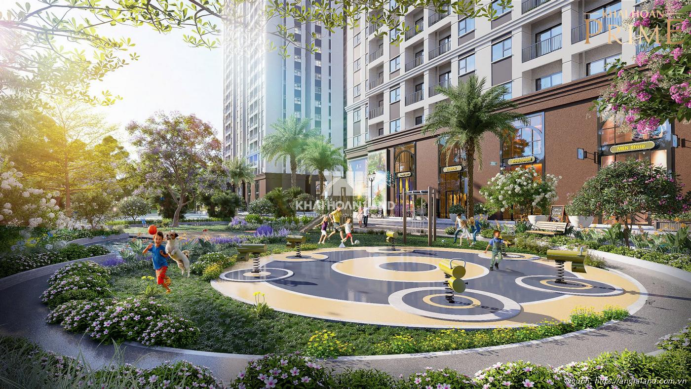 Sân vui chơi trẻ em căn hộ chung cư Khải Hoàn Prime